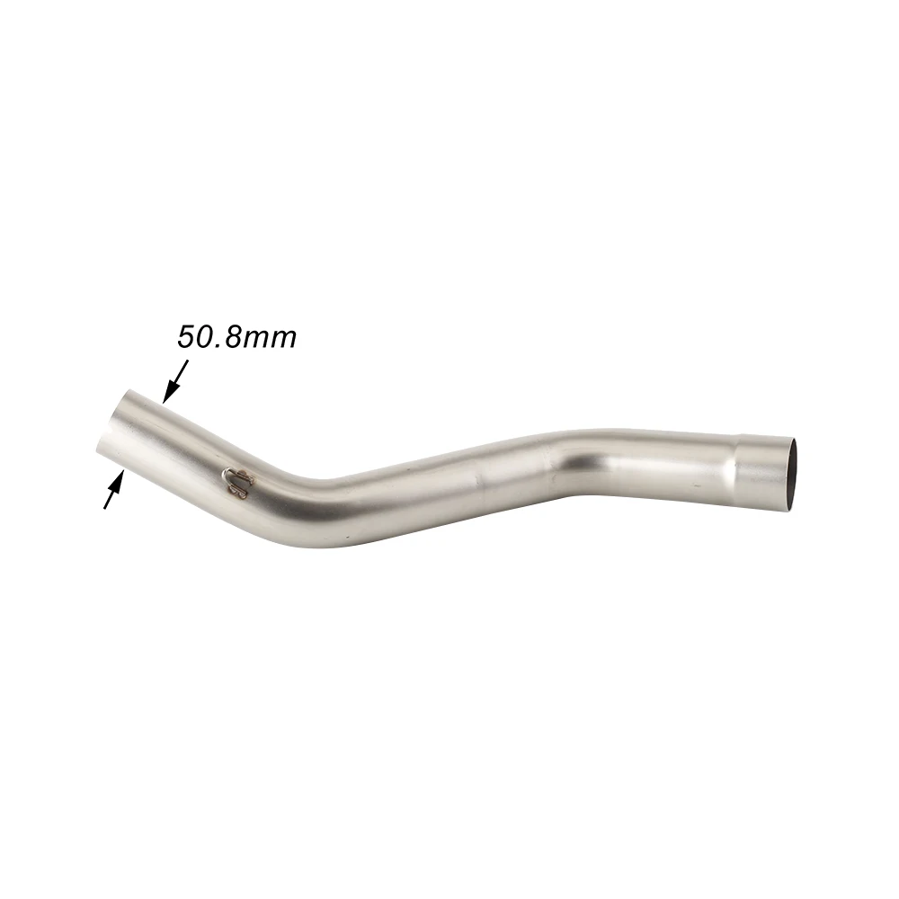 

For Kawasaki Ninja ZX6R 2009 to 2020 ZX6R 636 2013-2020 ZX6R / 636 2009-2020 Escape Motorcycle Exhaust Middle Link Pipe Slip-On