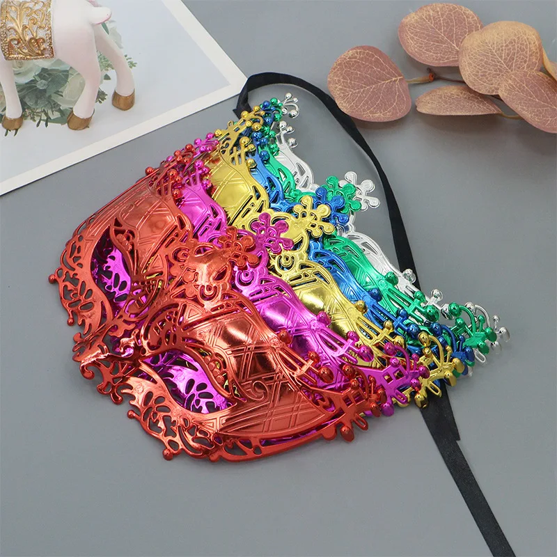 2 pièces mascarade Couple demi-masque pour femmes hommes Cosplay Halloween masque pour les yeux Costume décoration mascarade cache-yeux masque Sexy