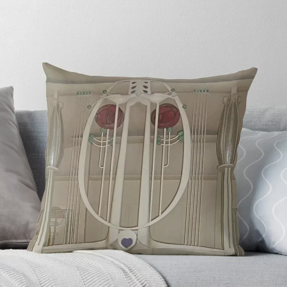 

House For An Art Lover, Music Room Piano Throw Pillow Pillowcases For Pillows autumn decoration Cushion Child pillow