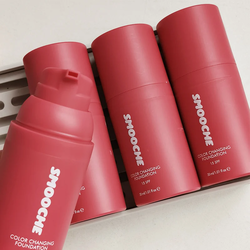 Smooche Smooche SPF15 Color Changing Liquid Foundation Lightweight Self Adjusting Skin Tone Match Moisturizing Natural Glow Makeup Base - Aliexpress Deal