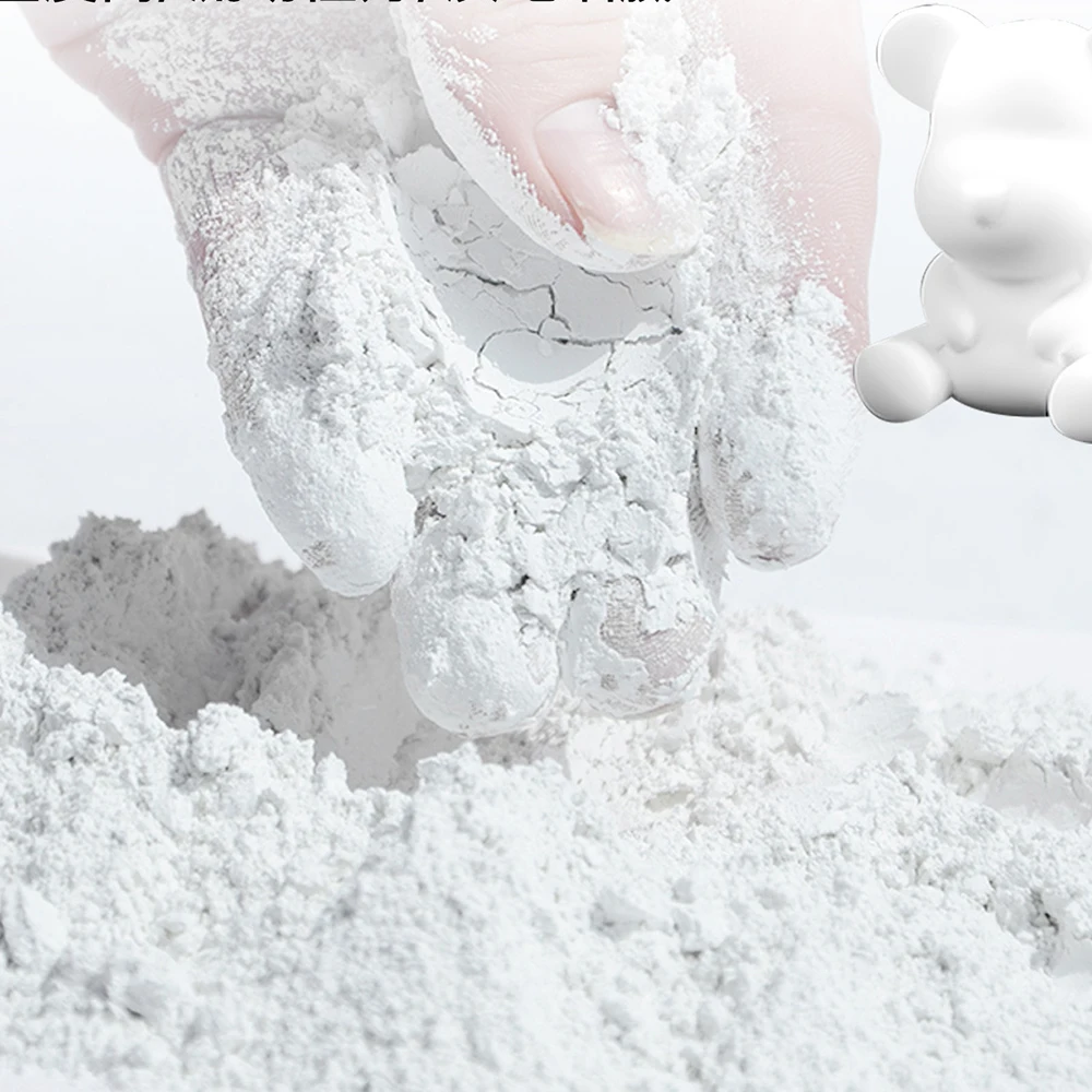 300g/500g High Density Gypsum Powder DIY Gypsum Casting Mold Making Material Cement Clay Handmade Crafts Gypsum Making Material