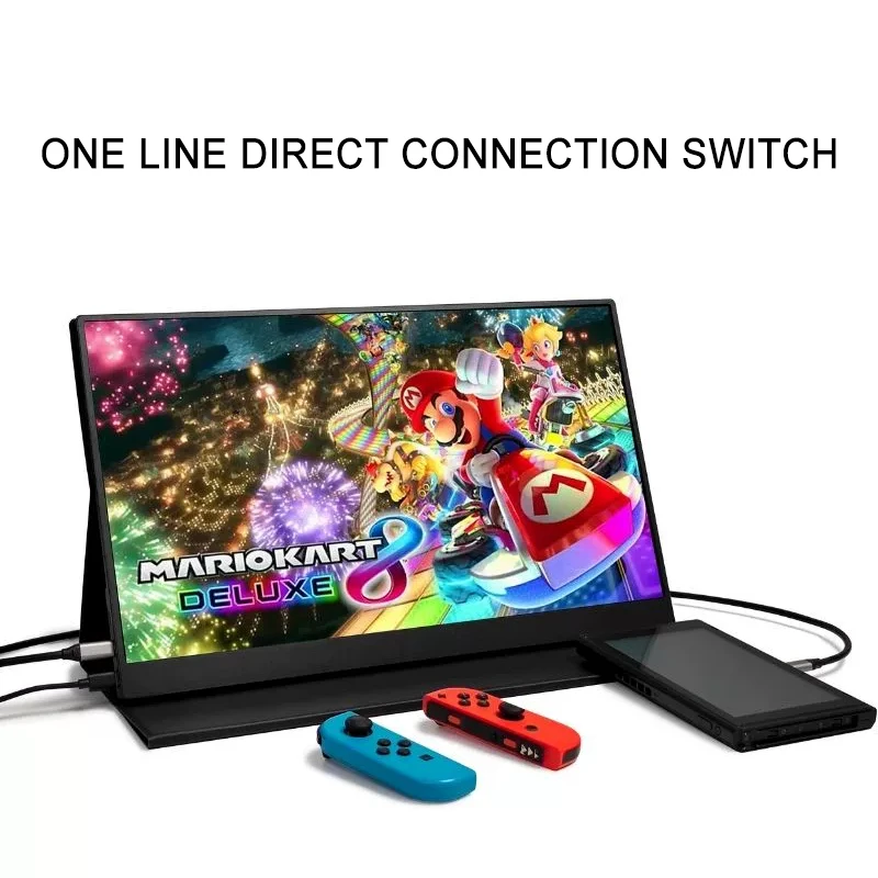 

15.6 Inch Touch Screen Portable Monitor 1080p Gaming Second Display For Laptop Ps4/5 Switch Xbox Macbook