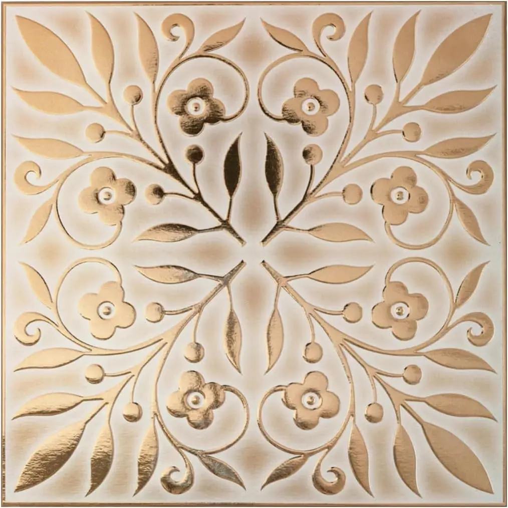 

Набор из 24 самоклеящихся обоев-плиток с белыми золотыми листьями, 20x20 см, для кухонного фартука, подходит для арендаторов, для самостоятельного декора дома