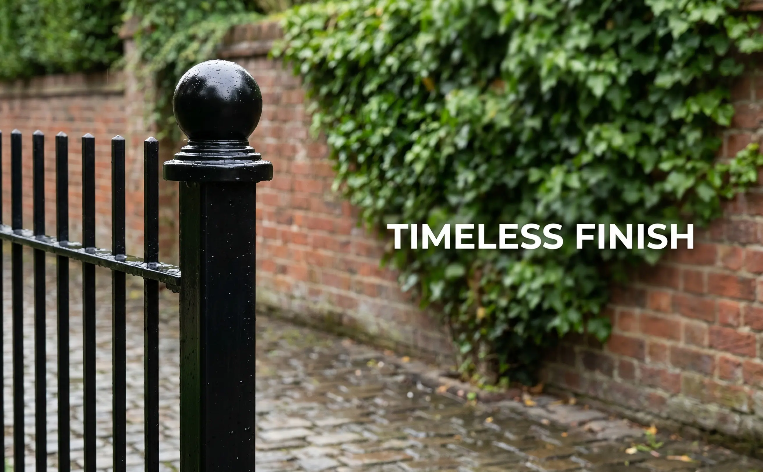Metal Ball Top Fence Post Cap 90Mm Black Iron Post Pipe Cap for Farmhouse Garden Railings Gate Finials Patio Decorations
