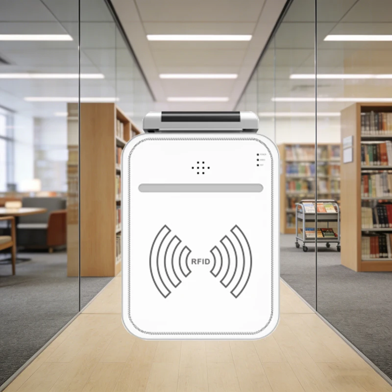 Library Ceiling Type Security Access Control RFID ISO 18000-6C Protocol Aluminum Alloy Acrylic Panel Low Power Consumption for