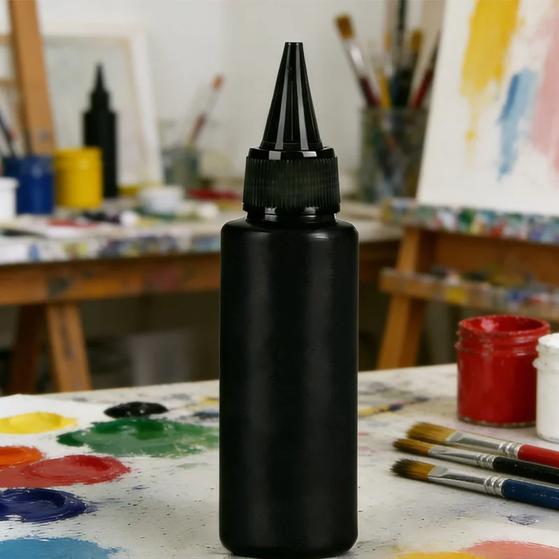 

30 шт. пустых черных пластиковых мягких бутылочек объемом 30-500 мл с длинным носиком, мини-бутылочки для клея, многоразовые контейнеры для смолы, чернил, краски