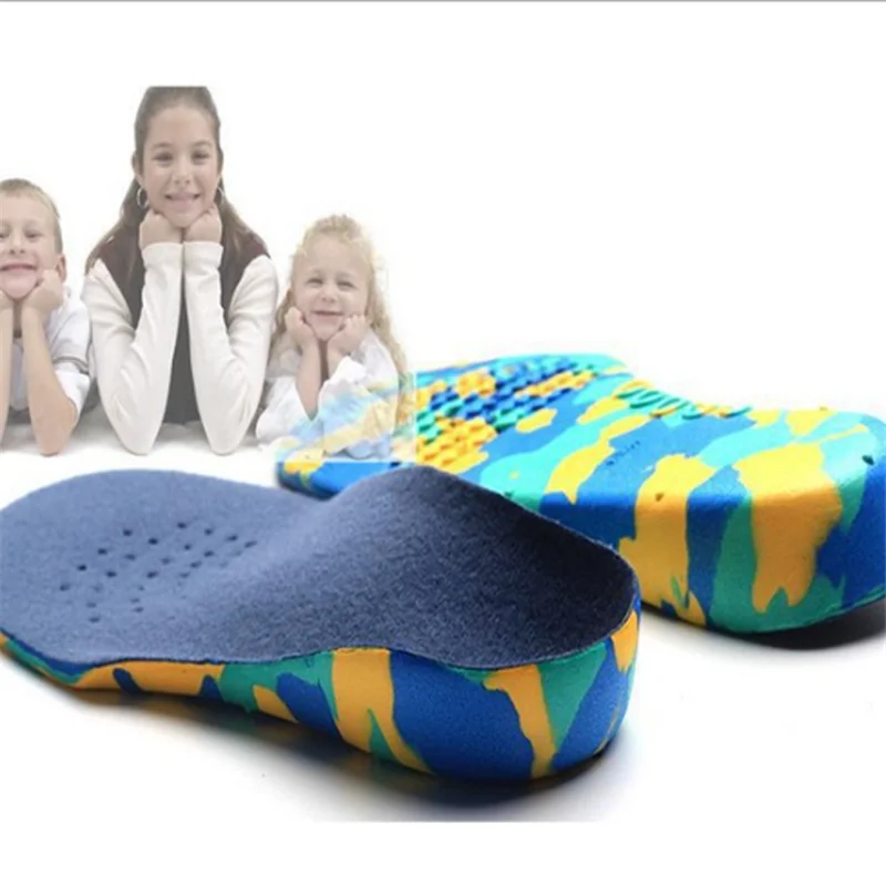 Specialty Ortopedic Children\'s Insole For Shoes Kids High Arch Support Flat Feet Shoes Pad Lightweight Comfortable Baby Insoles