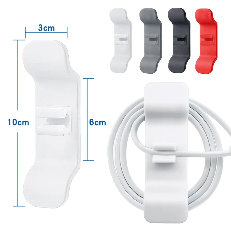 Kitchen Storage Cord Wrapper Cable Wire Cord Organizer Data Wire Storage Holder Silicone Appliances Wrap Cable Protector Winder