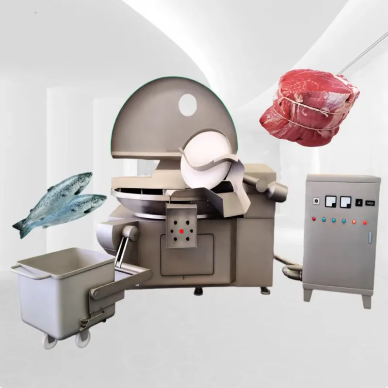 【Best-selling】330L Professional Meat Bowl Chopper Cutting And Processing Machine With 304 Stainless Steel And Automatic Operatio