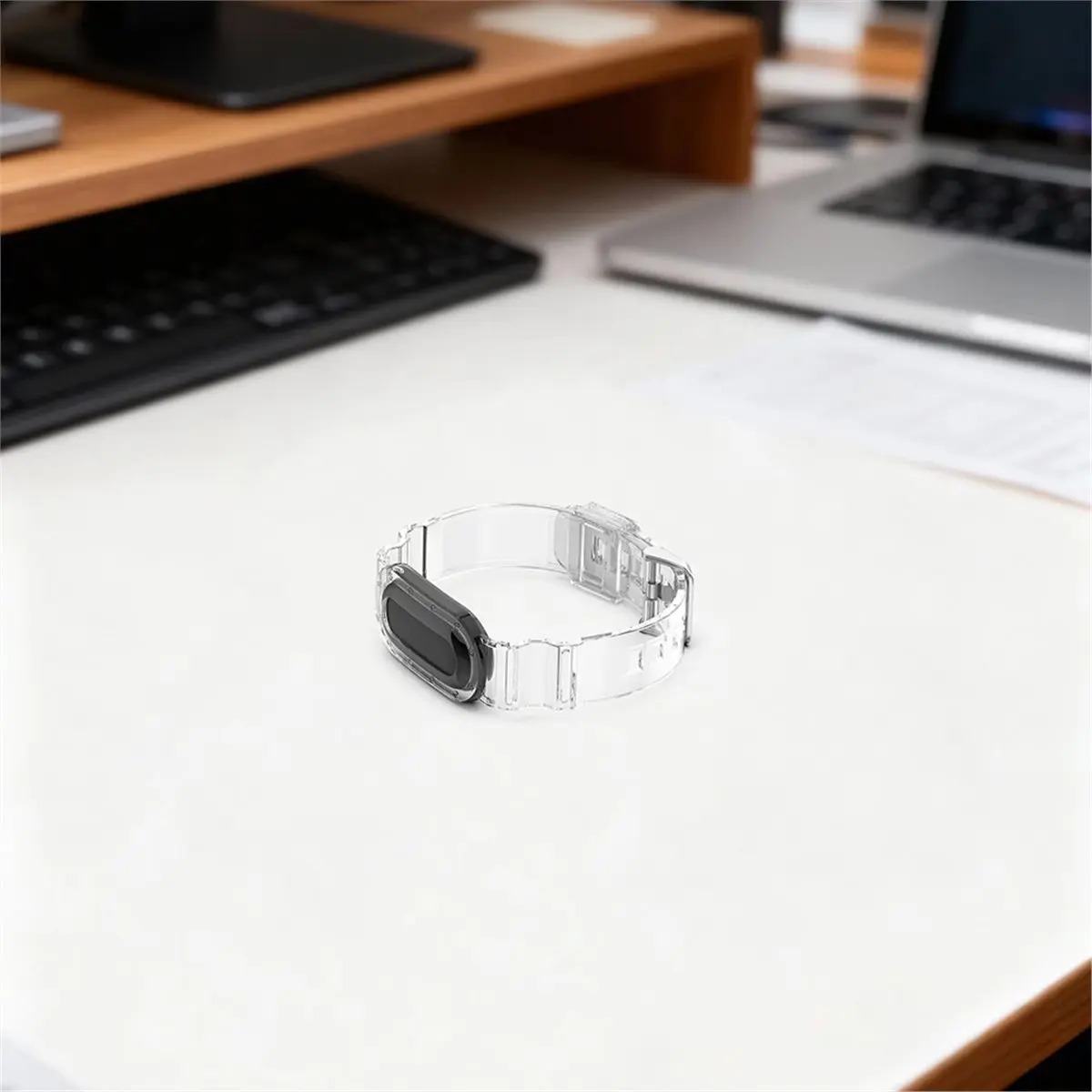 11·11COUPON For Air Glacier TPU Wristband Watch Strap Transparent Protective Case Sports Wristband Transparent