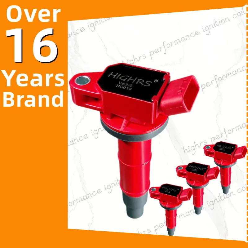 

4 шт. PERFORMANCE Катушки зажигания подходят для катушки 1AZFE 2AZ-FE Corolla 90919-02243 Camry Matrix RAV4 Solara HS250H Vibe 2.4L