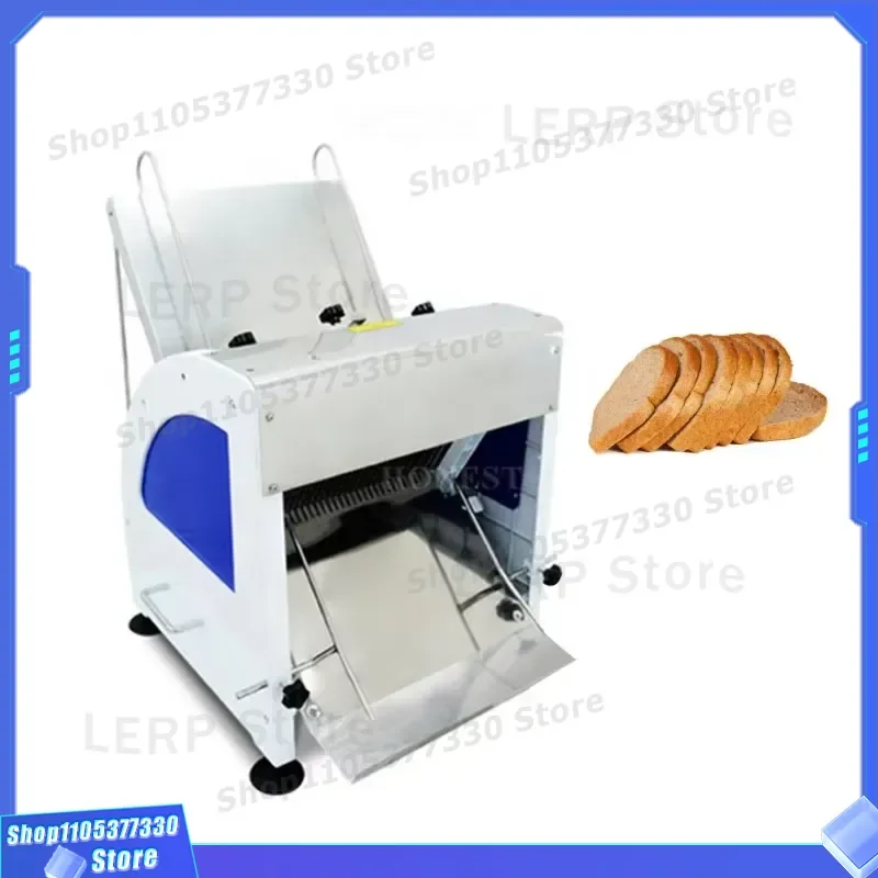 Automatic Bread Slicer Machine Energy Saving Adjustable Thickness Cutter for Home Kitchen Baking Tool Fresh Loaf Slicing