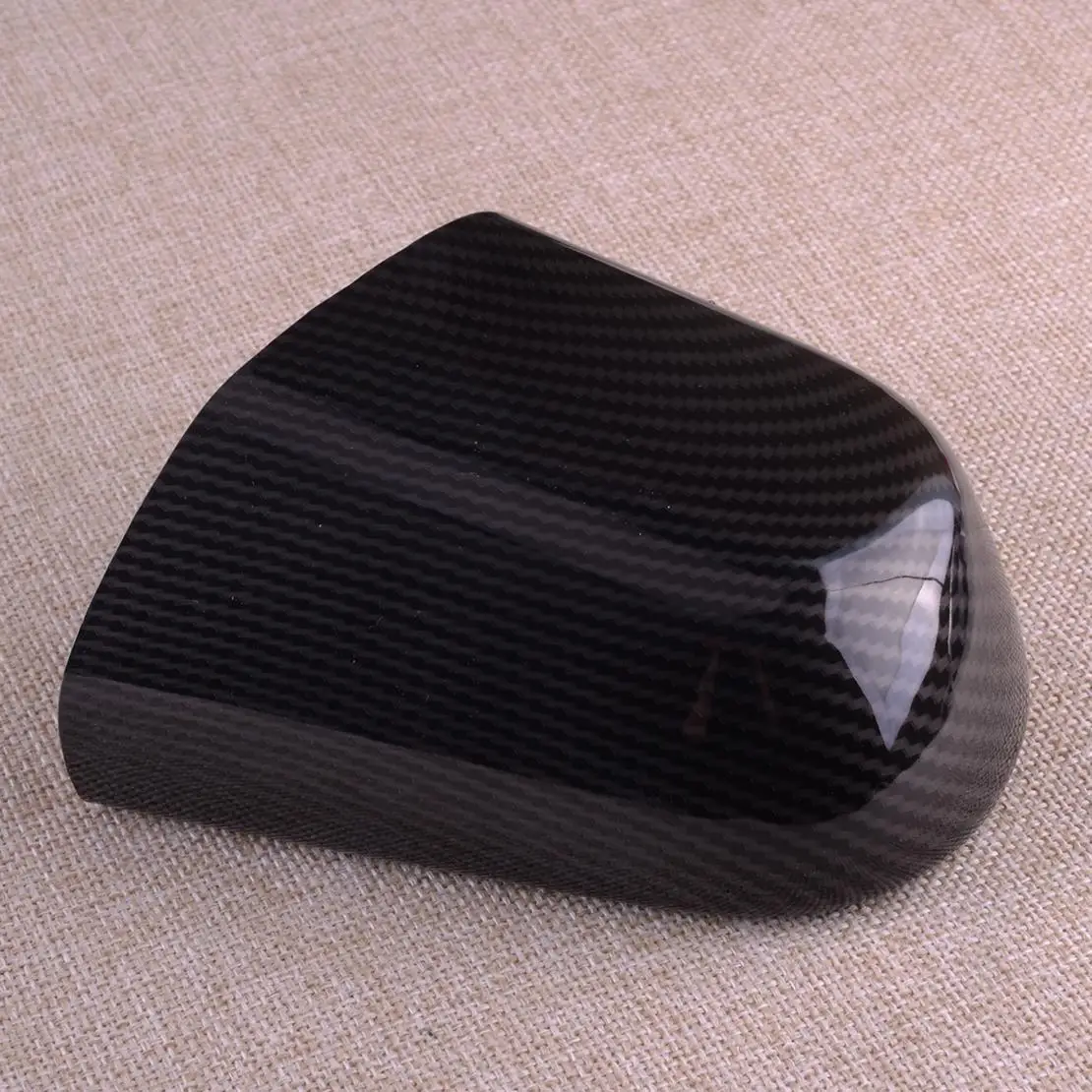 

1 Pair Car Side Rearview Mirror Base Cover Trim Fit for Jeep Wrangler JL JT Gladiator 2018-2021 2022 Carbon Fiber Style Black