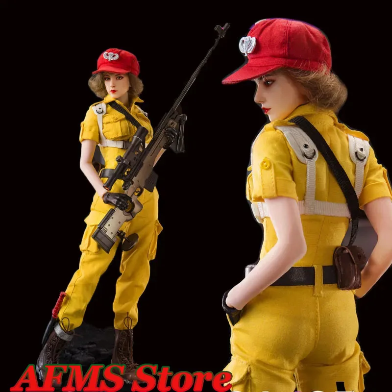 W magazynie BBK BBK012 1/6 Scale Female Soldier GIJOE Beautiful Lady Jaye 12 Inches Full Set Action Figure Model for Fans Gifts