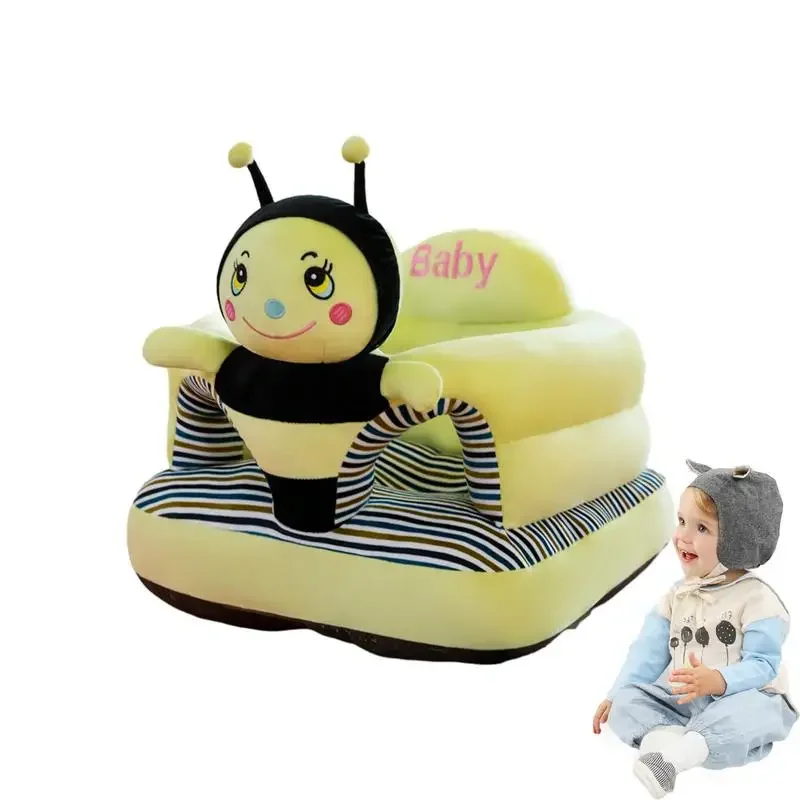 Toddler Sitting Chair Animal Sofa Seat Support For Toddler Learning Sitting Learn To Sit Feeding Chair Cover For Girls Kids