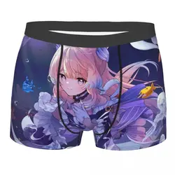 Fashion Boxer Sangonomiya Kokomi Shorts Panties Men Underwear Genshin Impact Anime Breathable Underpants for Homme S-XXL