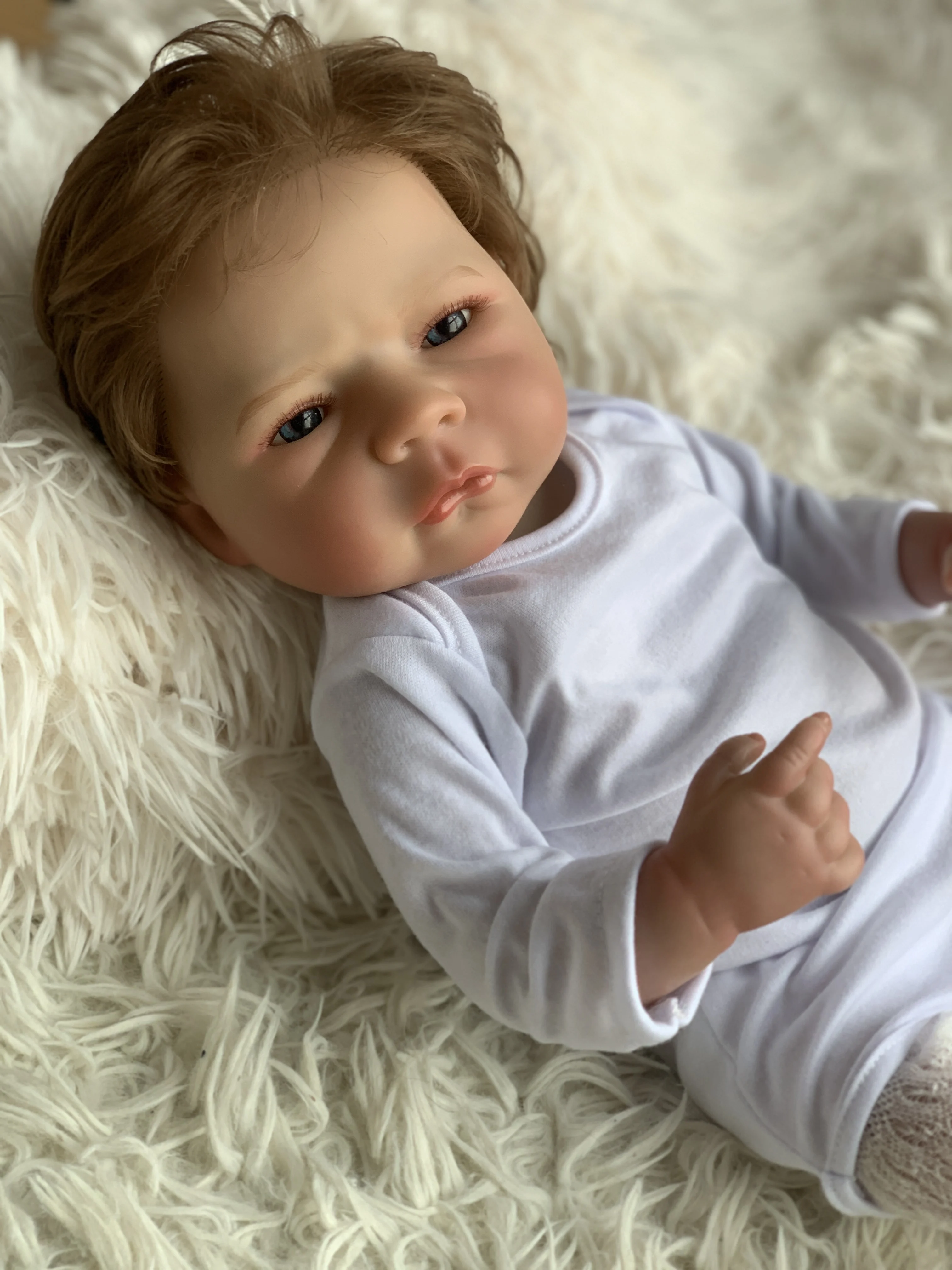 Mizi 45cm Dream Reborn Dolls Rag Body Parts Squishy Articulated Features DIY Fashionable Soft Toy Design Custom Anna Elsa
