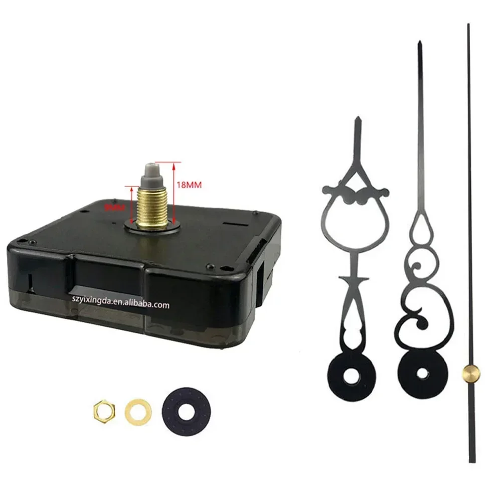 

Movement Clock Mechanism Minute Hand Replacement Second Hand Essential Accessories For 4-6mm Thick Clock Panel