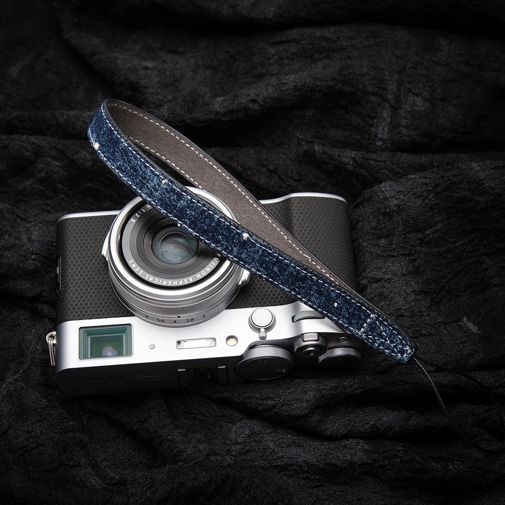 

Genuine Leather Camera Wrist Belt Wristband Rope Camera Hand Strap for Sony Fuji Nikon SLR Mirrorless Camera Creative Wristband