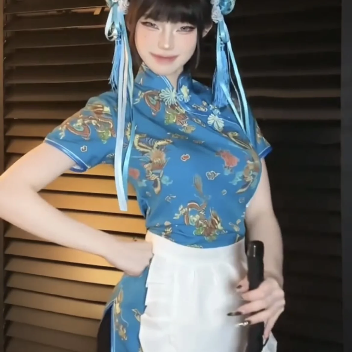 Nowy chiński strój Sle Dr loween Cisas Cosplay orm Soft Girl Maid Skirt ort na co dzień