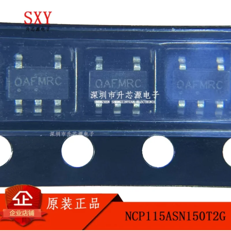 Original NCP115ASN150T2G silk screen QAF TSOP-5 low dropout linear regulator chip