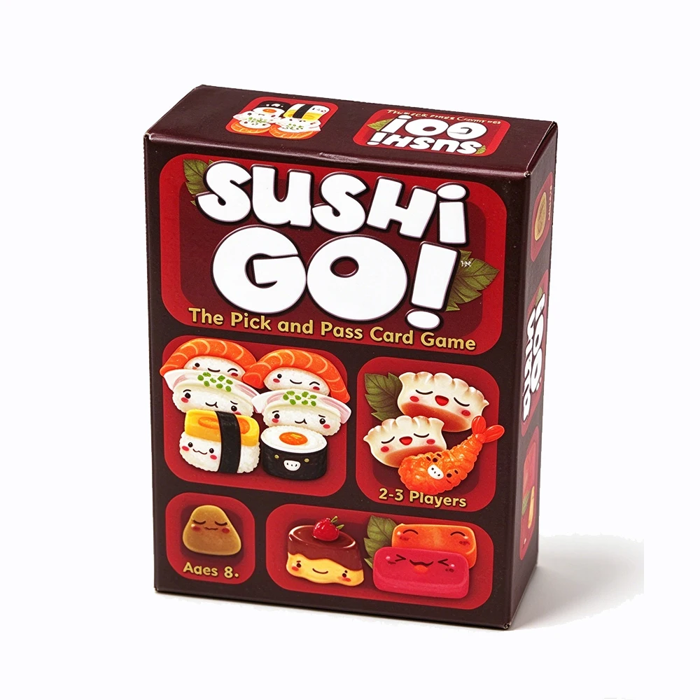 Board Game Card - Sushi geht! & Sushi Go Party-Kartenspiel,