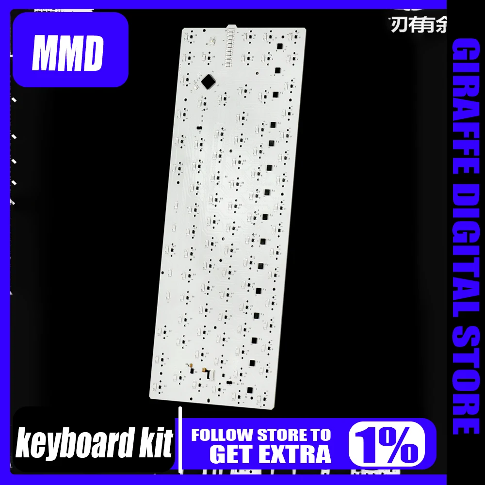 

НОВЫЙ модуль материнской платы MMD AR80 Pcba с магнитной осью для замены в игровых клавиатурах Wooting 80he/80he+