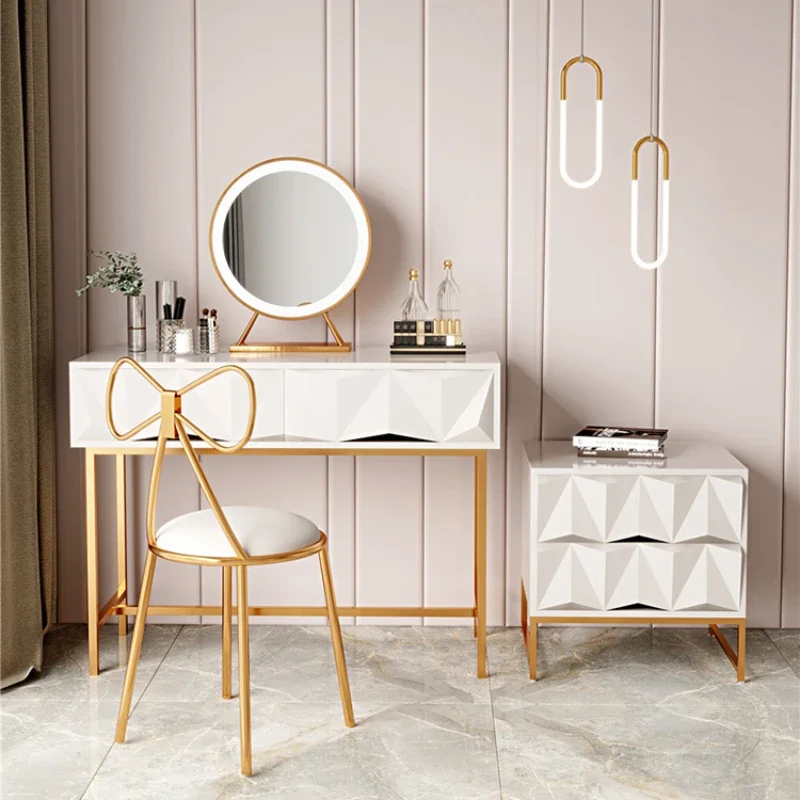 

Makeup Drawers Dressing Table Modern Women Storage Vanity Dressing Table Nightstands Large Penteadeira Bedroom Furniture
