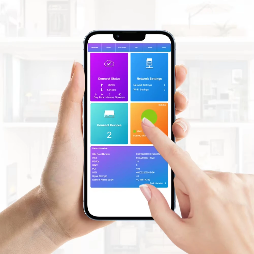 Tragbarer 4G LTE USB Modem SIM Wireless Mini UFI Dongle 4G WiFi Router