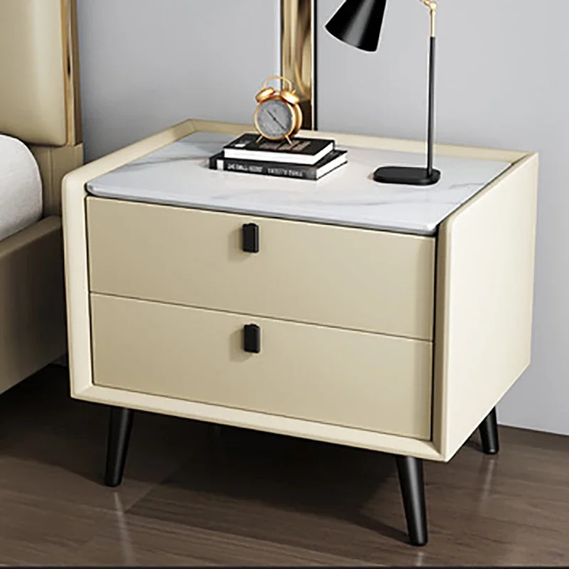 

White Dresser Desk Drawer Bedroom Storage Bed Table Cabinet Coffee Mesas Sofa Side Living Room Bedside Small Night Cute Narrow
