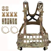 SPC Lightweight Tactical Vest Chest Rigs Camouflage  MOLLE High Quality Militar Hunting SF Airsoft Assault Vest