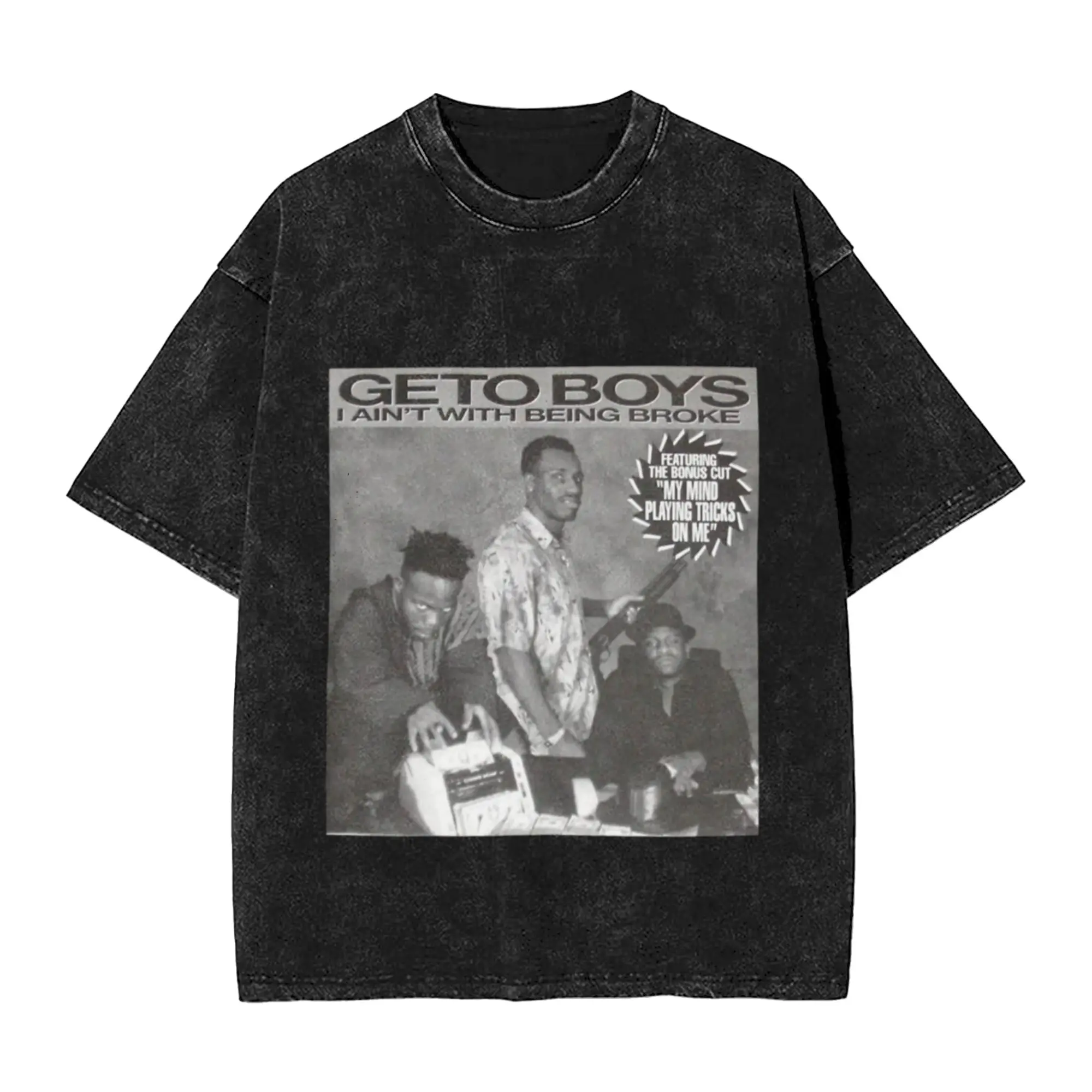 Geto Boys Classic Stylish A T-Shirt Oversized Short Sleeve Men's Women's Cotton Tees Tops