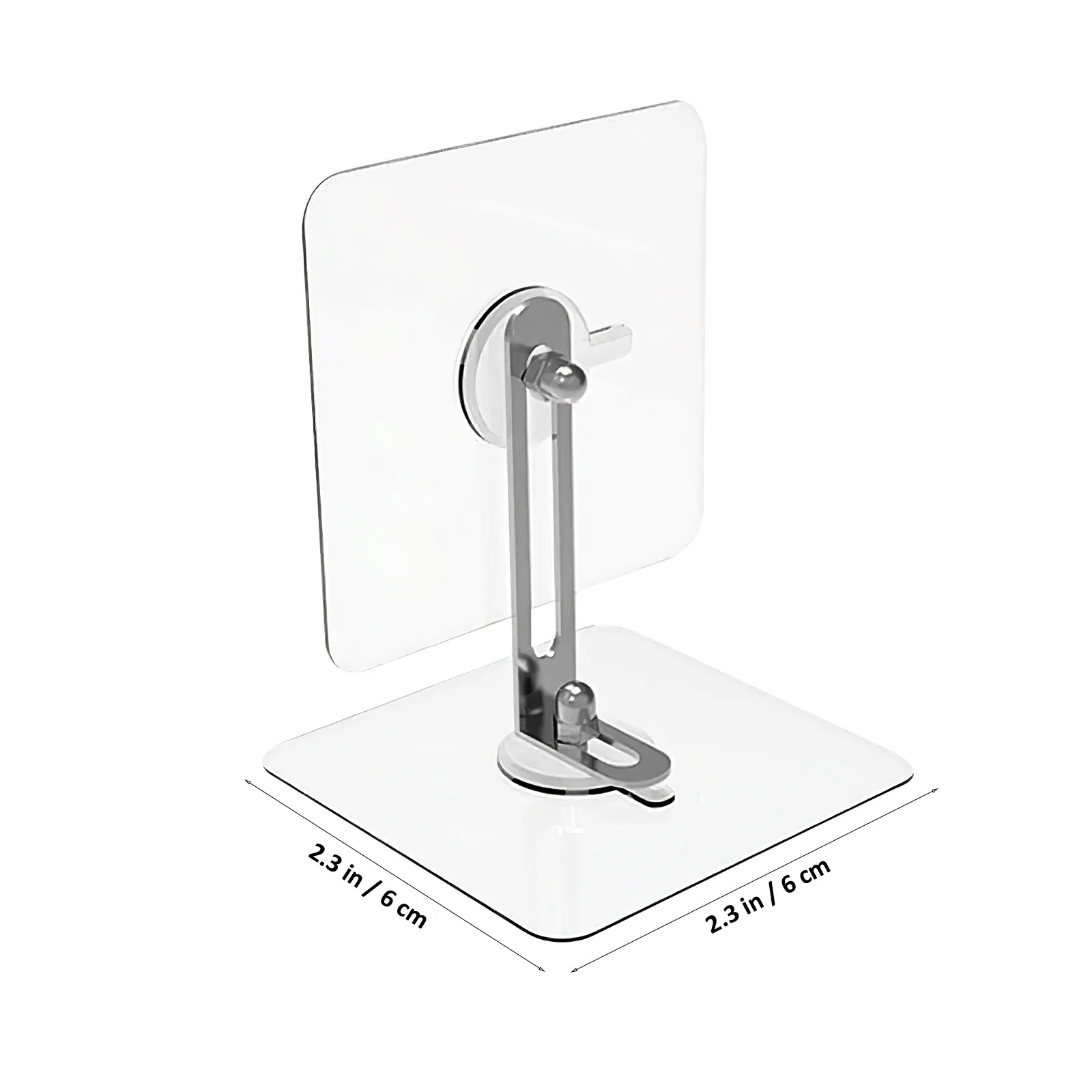 8Pcs Anti-Tip Metal Furniture Anchors Stick-on Fixed Adhesive No Drill Safety for Bookcase Dresser Cabinet Furniture Anchors