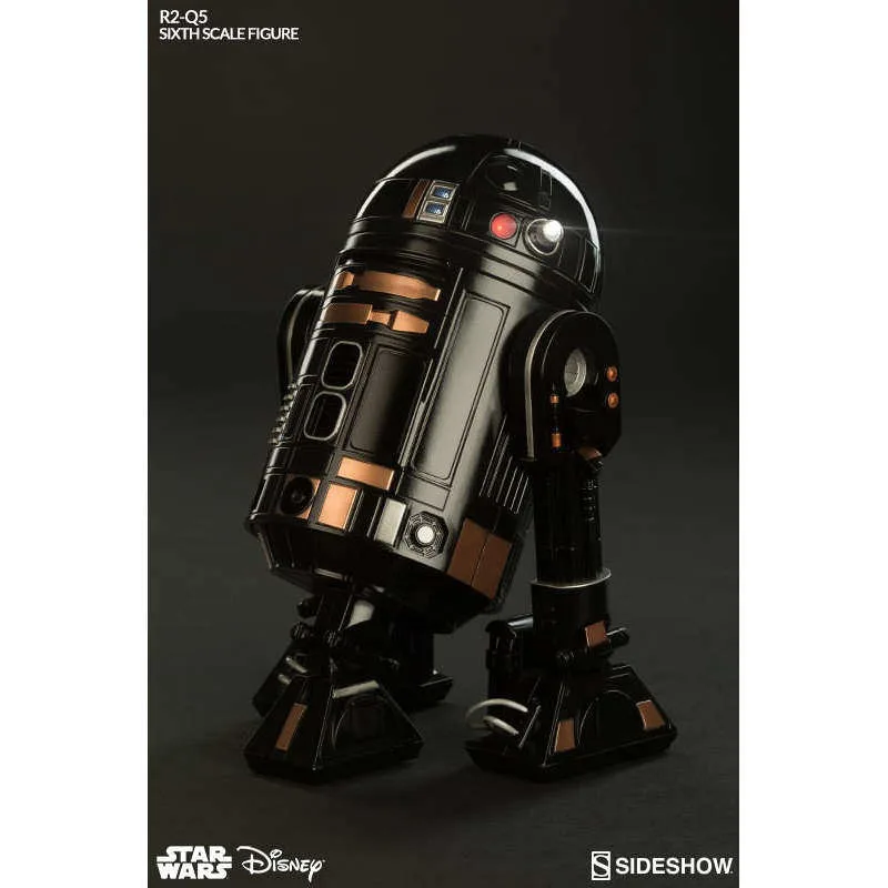 Spot Sideshow 100382 1/6 Star Wars Robot Espacial Imperial R2Q5 Juguete Coleccionable