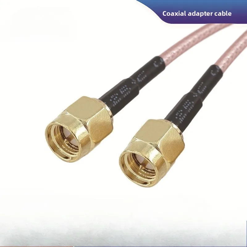 RG316 SMA Male Plug To SMA Male Plug Jumper Pigtail Cable Connector Wire Terminals