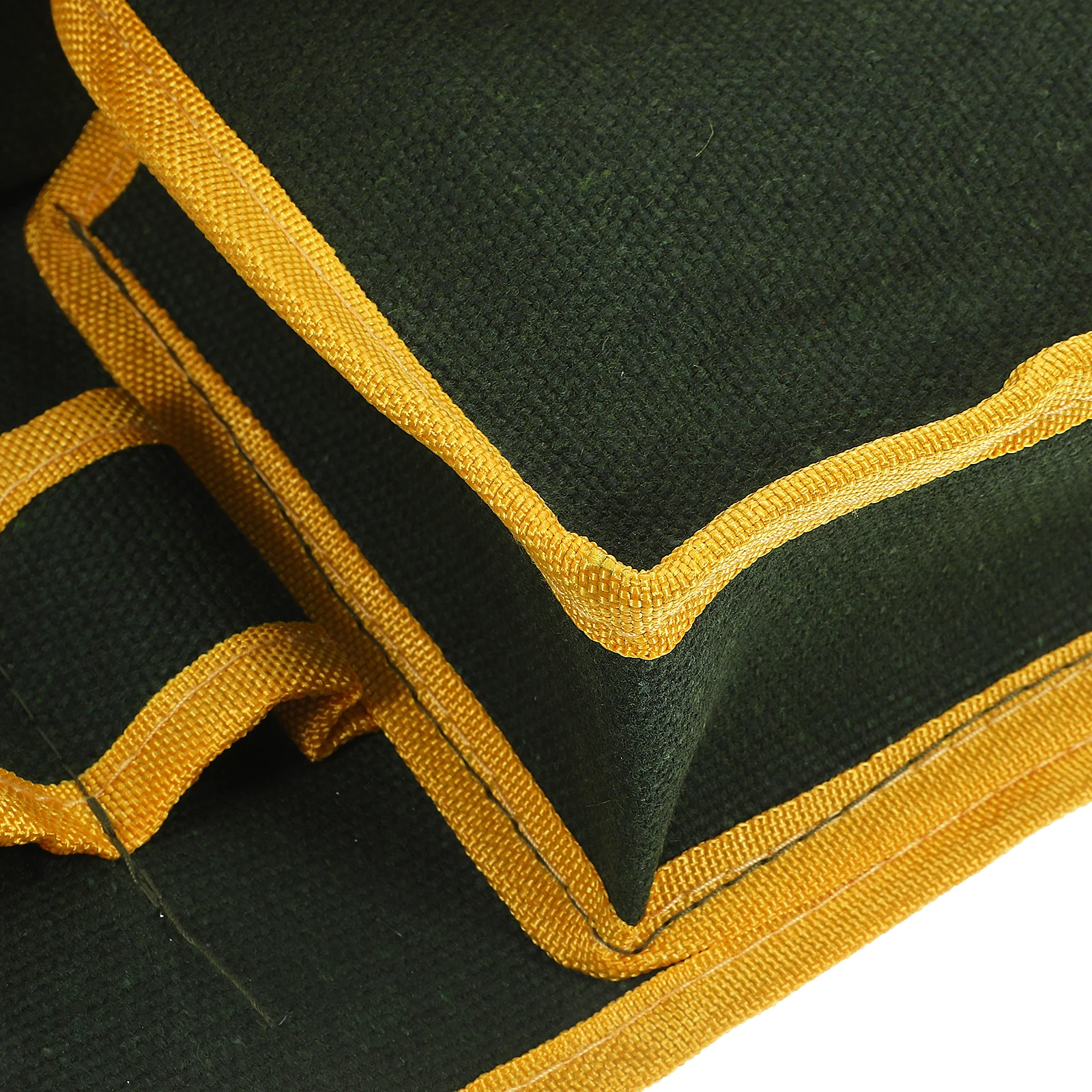 Bolsa de trabajo multifuncional, bolsa de herramientas para electricista, tela Oxford, riñonera de gran capacidad, bolsa de utilidad, verde y amarillo