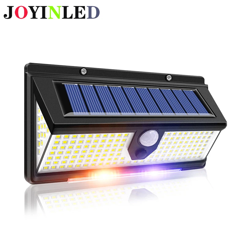 172 Led Outdoor Solar Powered  Lamp IP65 1800Mah Waterproof For Home Yard Swim Pool  Motion Human Body Spotlight Floodlight