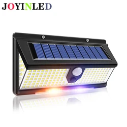 172 led ao ar livre movido a energia solar lâmpada ip65 1800mah à prova dwaterproof água para casa quintal nadar piscina movimento corpo humano holofote