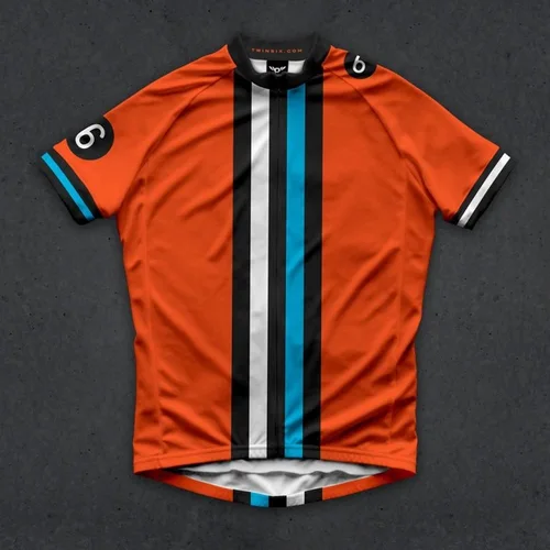 Imagen 2 del producto Twin six 6 retro manga corta ciclismo jerseys camisa de manga corta go mtb camisas cuesta abajo ciclismo jersey hombres ropa 2023