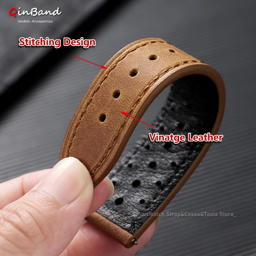 Pasek do zegarka w stylu vinta – Leather Strap Quick Release recenzja i cena