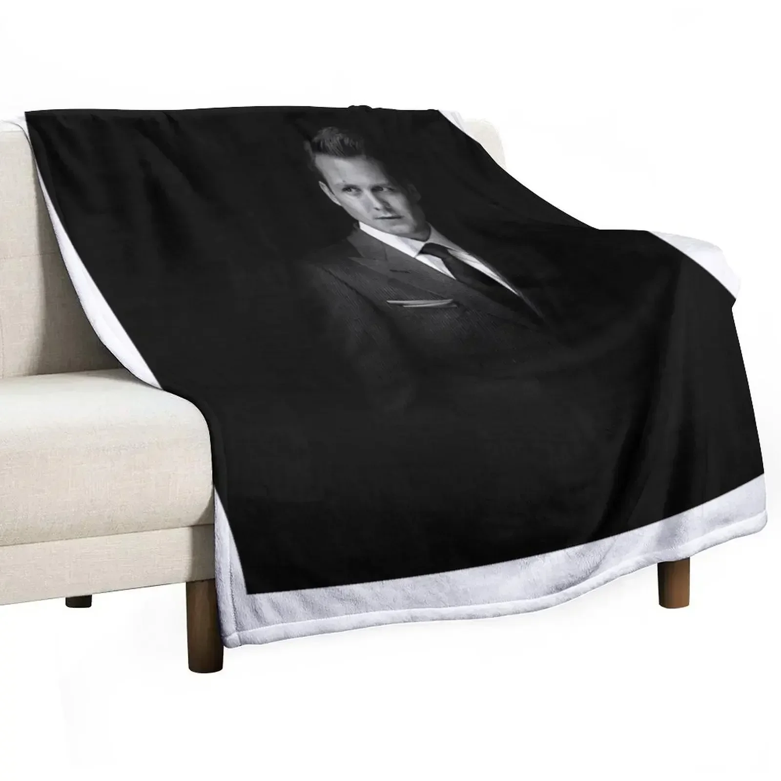 Harvey Specter. Throw Blanket Designers Vintage Beach Soft Plush Plaid Large christmas gifts Blankets