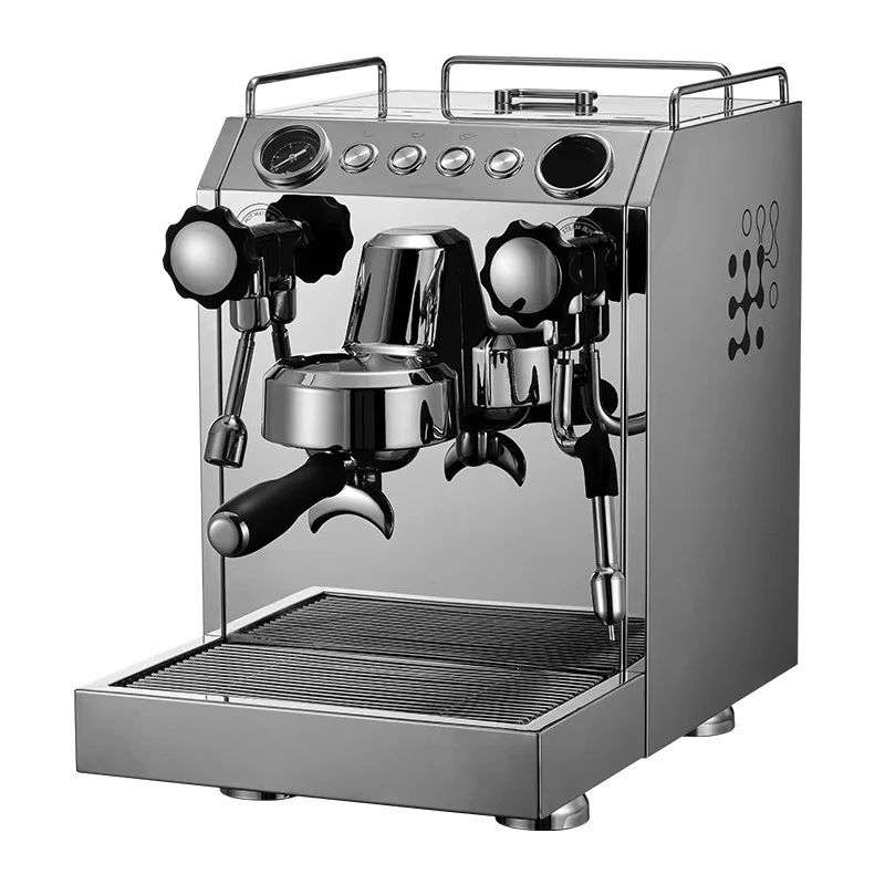 Smart Dual Boiler Coffee Machine for Outdoor Mobile Coffee Shop, Industrial Grade