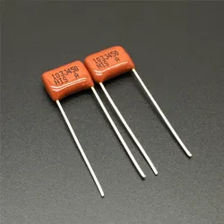 10Pcs/100Pcs Japan NISSEI CBB capacitor MMC 450V 103 J 5% 0.01uF 10nF Pitch=7.5mm Metallized polyester film capacitor