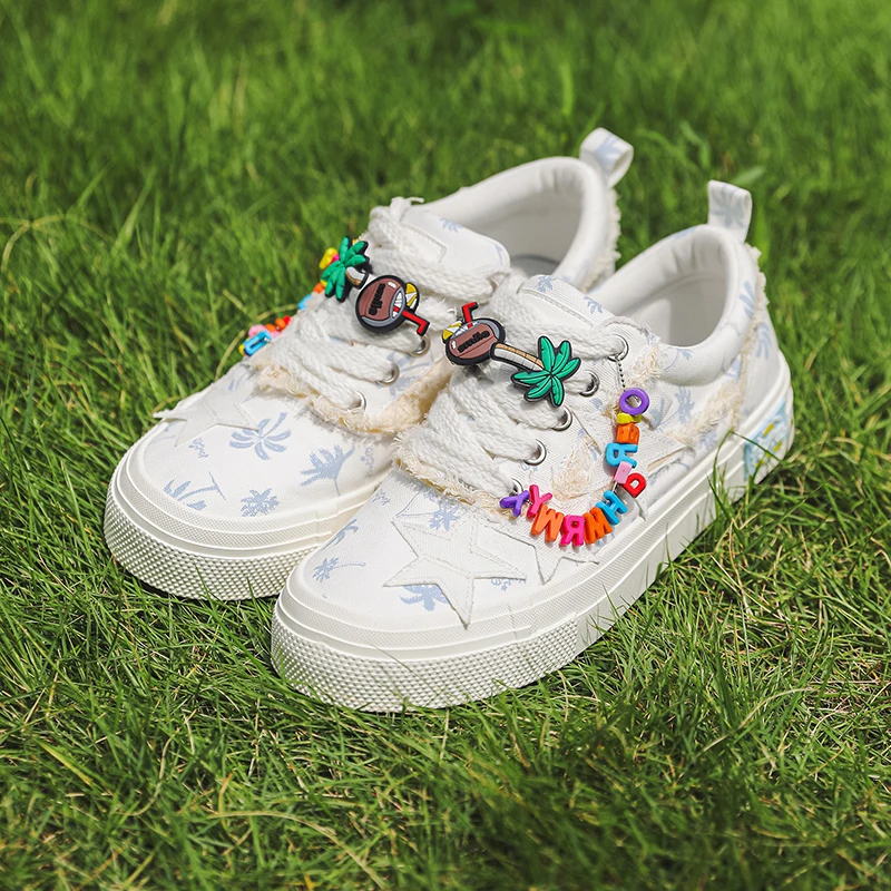 

Мужская повседневная обувь, модная и удобная, противоскользящая, новинка 2025, мужские кроссовки, парусиновые уличные, износостойкие, легкие, для четырех сезонов