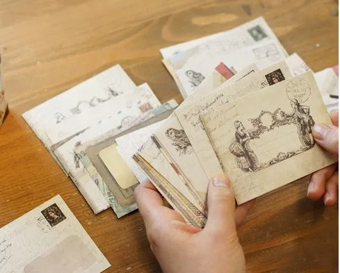 12pcs/lot Kawaii Vintage European Style Mini Envelope School Office Supplies 100*80mm