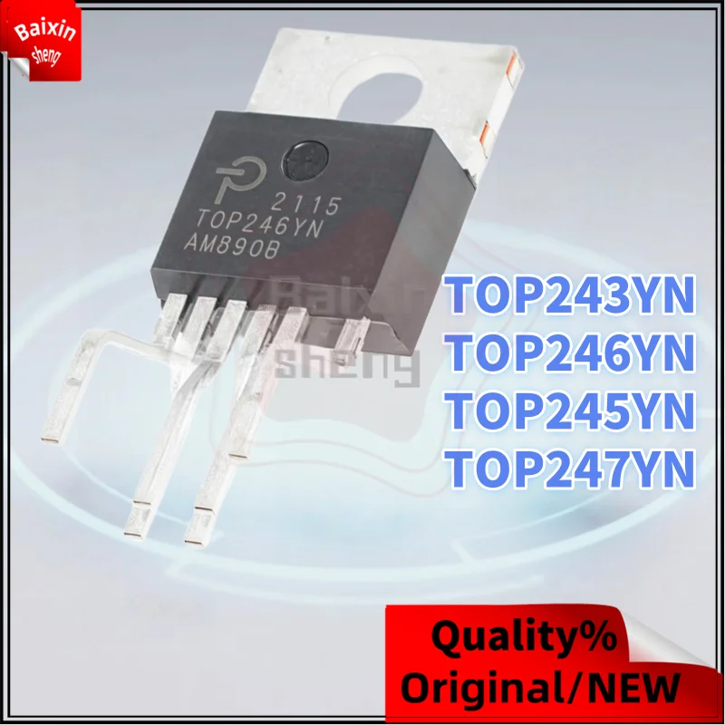 

10PCS Original TOP243YN TOP243 TOP244YN TOP244 TOP245YN TOP245 TOP246YN TOP246 TOP247YN TO-220-6PIN Power management chip IC