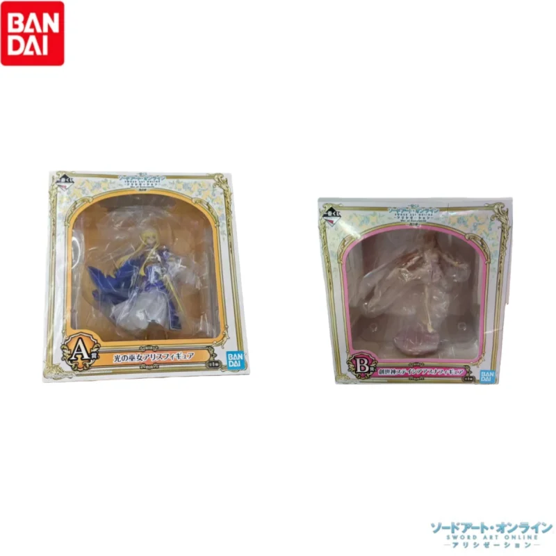 In Stock Original Bandai Figurine Model Statue Holiday Gifts Alice Anime Merchandise Action Figure Sword Art Online Yuuki Asuna view 6