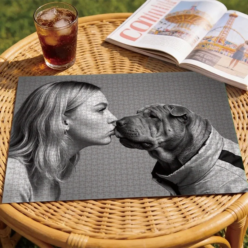 35/300/500/1000pcs Personalized Custom Photo Puzzle Family Photos Friends A Memorable Keepsake Or A Special Celebration