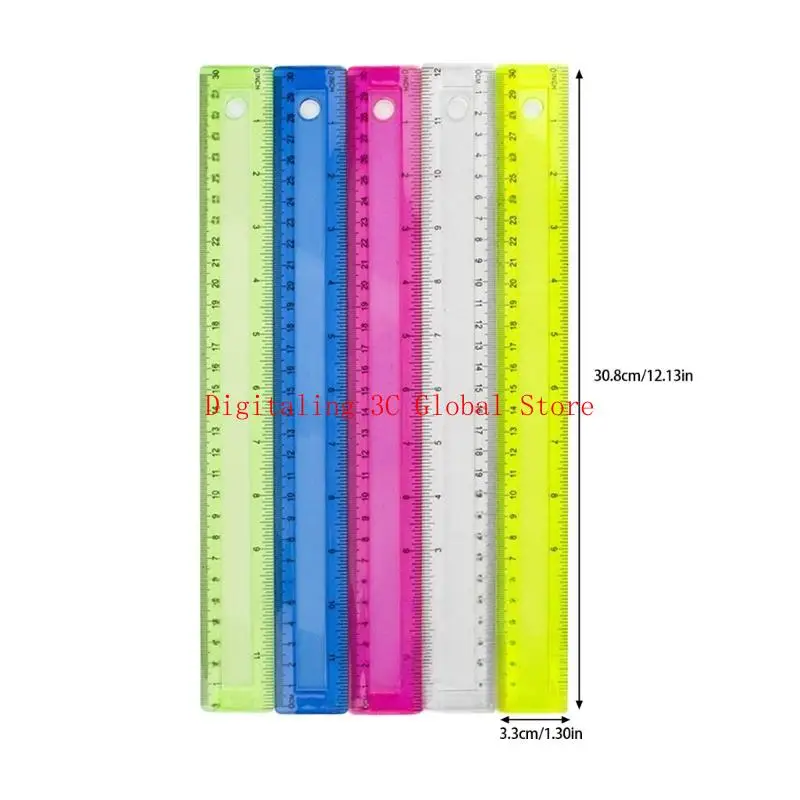 Règle claire colorée