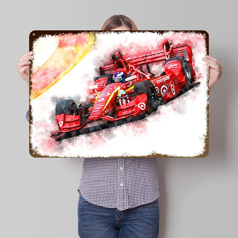 Scott Dixon Poster Customized Vintage Metal Signs Wall Art Retro Tin Plaque for Bar Accessories Living Room Decorations House